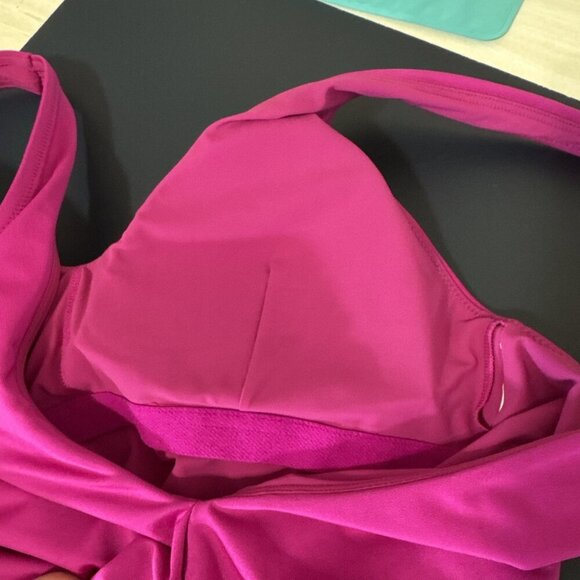 Athleta Women's S 1-Piece Swimsuit Pink EUC - Picture 5 of 8